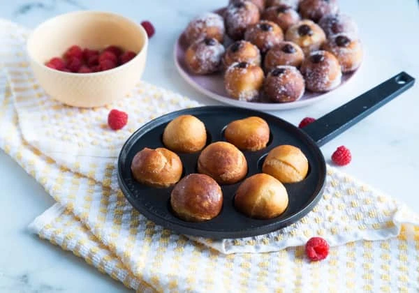 Æbleskivepande 4 Æbleskivepande - Billede 2